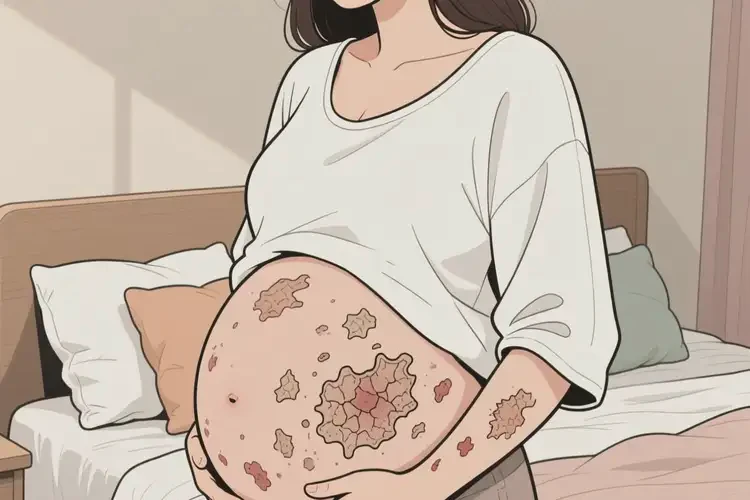 產(chǎn)婦肚子上起濕疹能徹底自愈嗎(圖1)