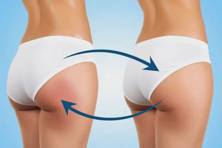 女性屁股上偶爾起濕疹能夠徹底治愈嗎(圖1)