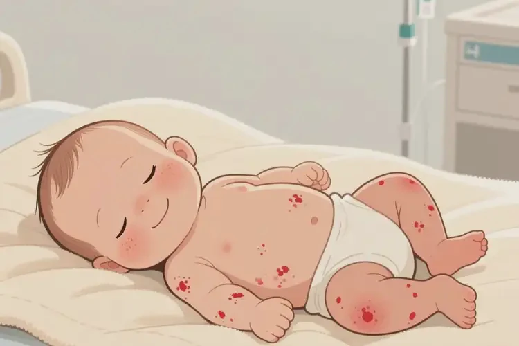 嬰幼兒全身偶爾起濕疹不管它會(huì)自己自愈嗎(圖4)