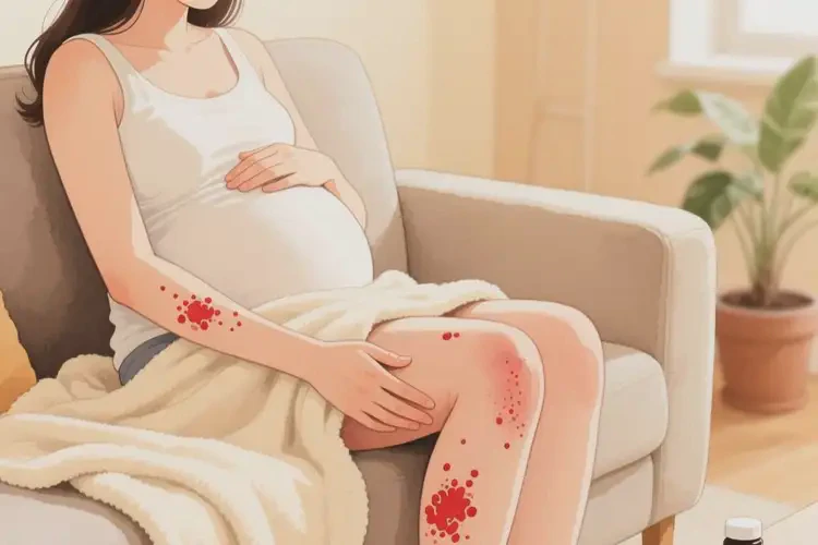 孕婦四肢出現(xiàn)濕疹不管它會(huì)自己好嗎(圖4)