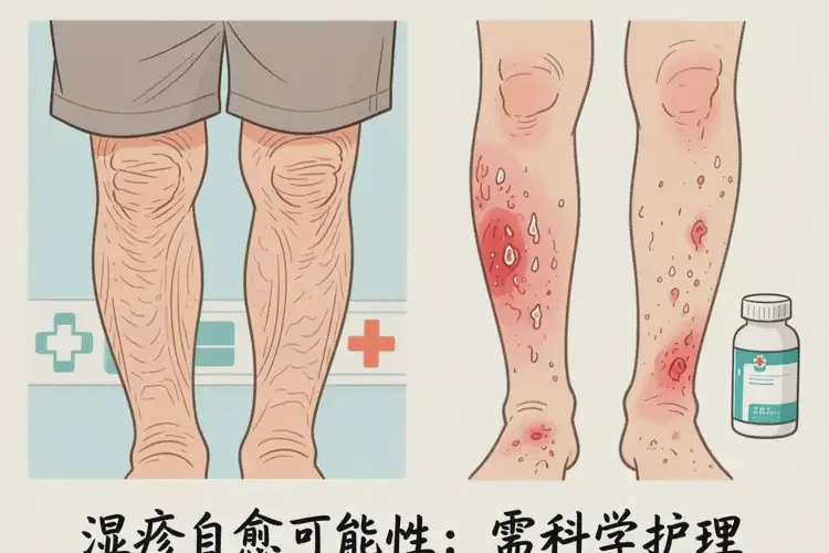 老人小腿上容易起濕疹能靠自己自愈嗎(圖4)