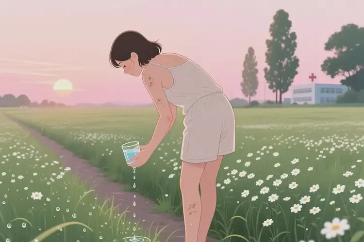 女性身上出現(xiàn)濕疹不管它會自己自愈嗎(圖2)