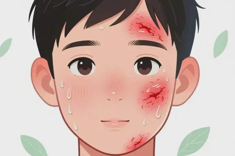 青少年面部經(jīng)常起濕疹可以徹底自愈嗎(圖3)