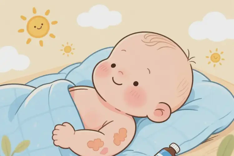 少兒身上出現(xiàn)濕疹可以徹底自愈嗎(圖3)