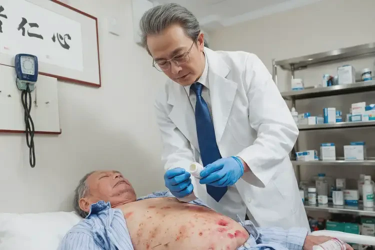 老年人肚子上經(jīng)常起濕疹不管它會(huì)自己自愈嗎(圖3)