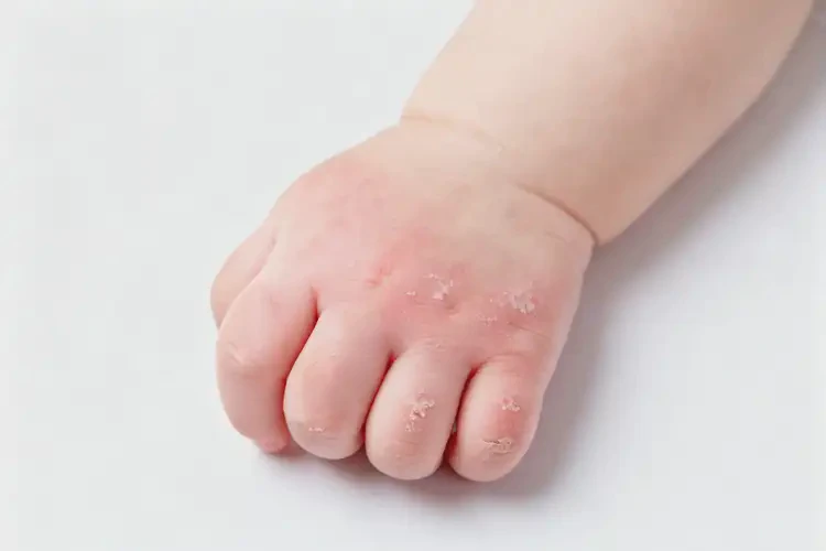 嬰兒手上起濕疹不管它會自己好嗎(圖3)