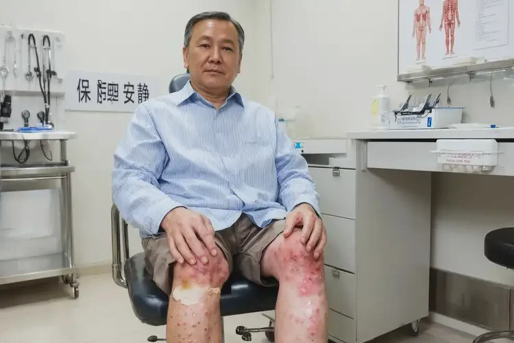 男性小腿上偶爾長(zhǎng)濕疹能靠自己自愈嗎(圖3)