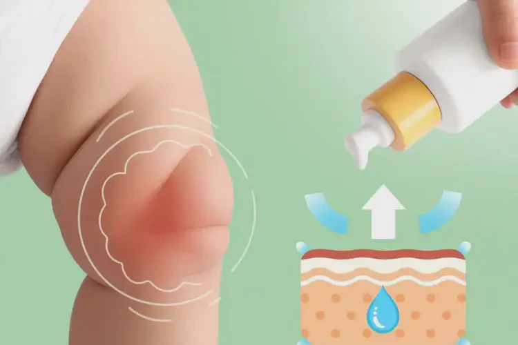 嬰兒大腿經(jīng)常起濕疹能夠徹底治愈嗎(圖2)