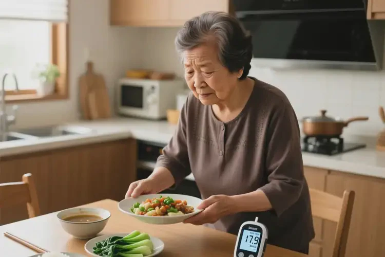 老年人晚餐血糖17(圖1)
