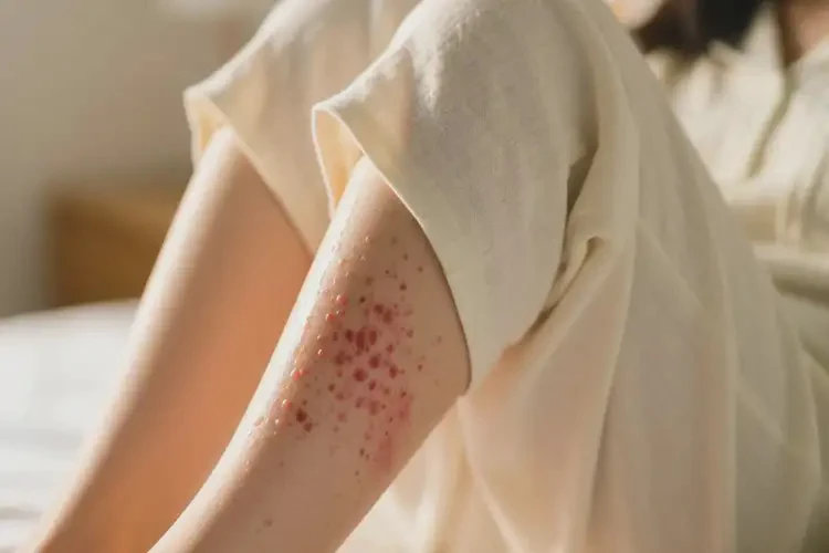 女生小腿上偶爾起濕疹可不可以徹底自愈(圖4)