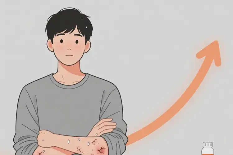 男生身上偶爾起濕疹可以徹底自愈嗎(圖1)