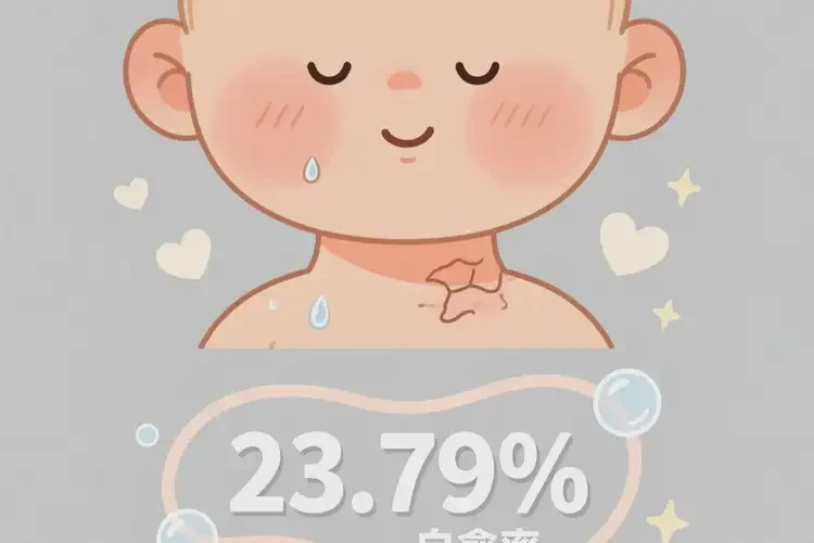 寶寶脖子上經(jīng)常起濕疹可不可以徹底自愈(圖2)