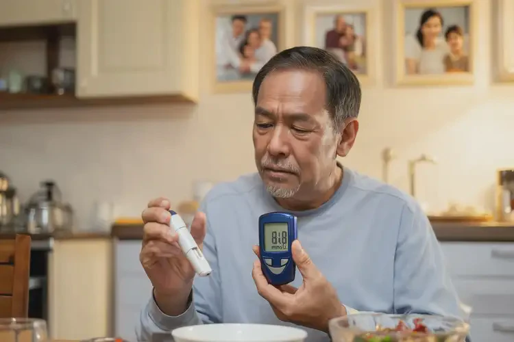 中年人晚餐血糖8點8是糖尿病嗎(圖4)