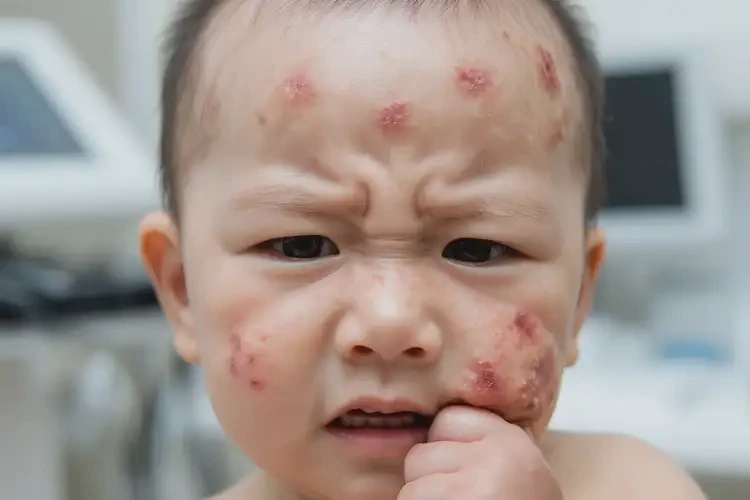 婴幼儿面部容易起湿疹能靠自己自愈吗(图4)