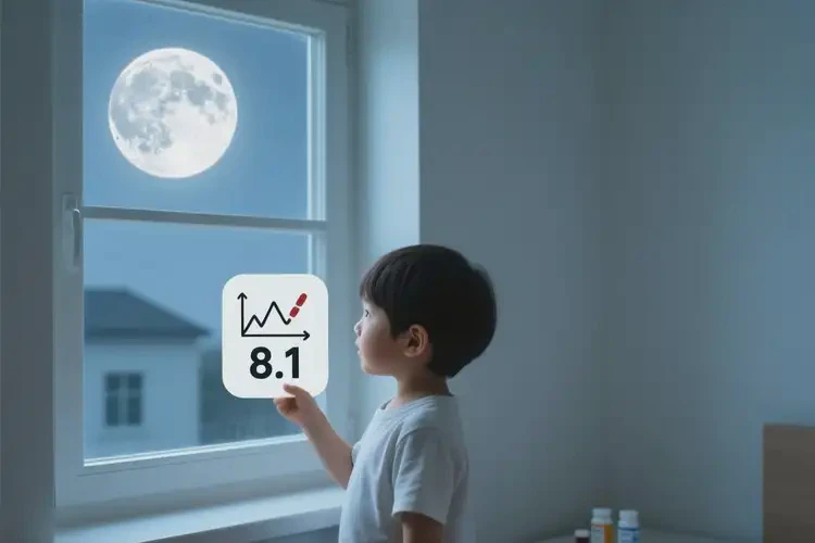 小孩晚上血糖8(圖1)