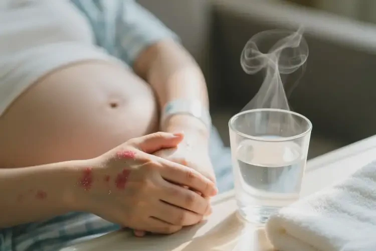 產(chǎn)婦身上有濕疹能靠自己自愈嗎(圖3)