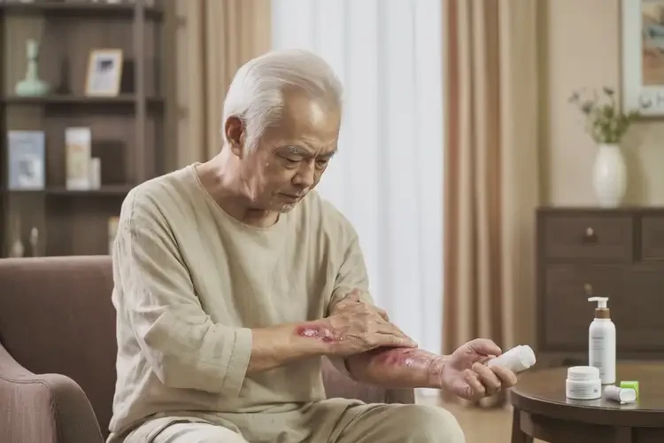 高齡老人身上經(jīng)常起濕疹能不能徹底自愈(圖2)