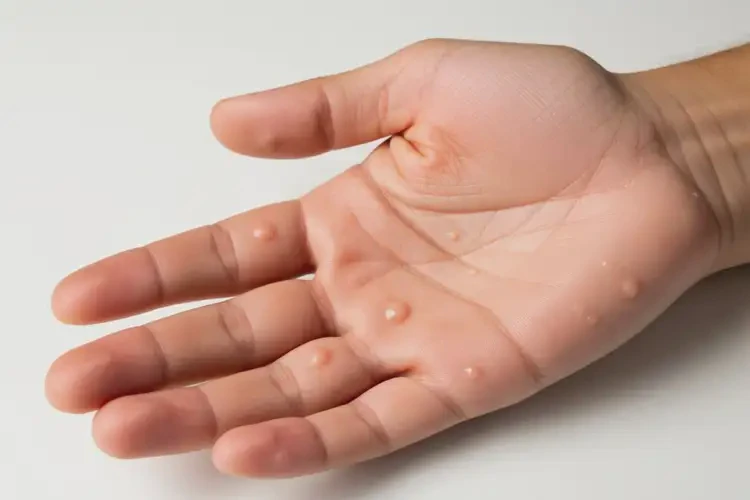 大學(xué)生手上出現(xiàn)濕疹不管它會(huì)自己自愈嗎(圖4)