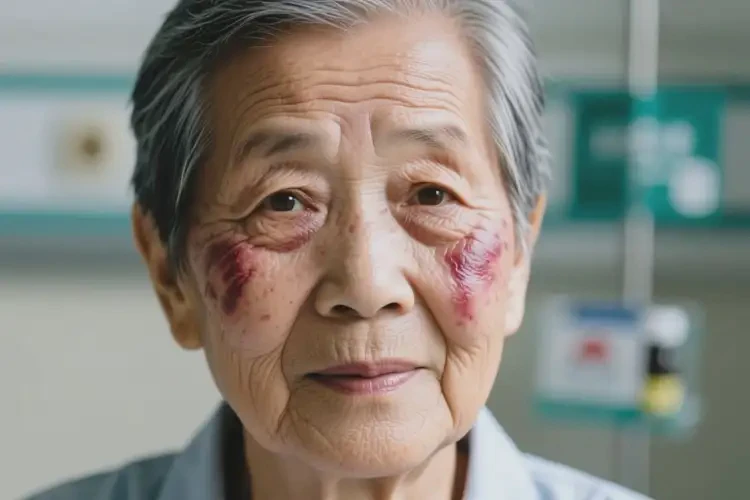 老年人面部偶爾長濕疹可以徹底自愈嗎(圖4)