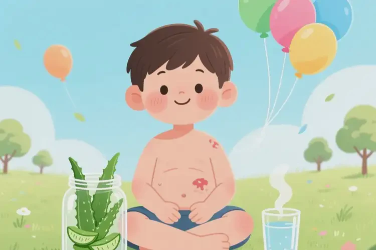 青少年肚子起濕疹可以徹底自愈嗎(圖2)