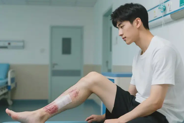 男生小腿出濕疹能夠徹底治愈嗎(圖4)