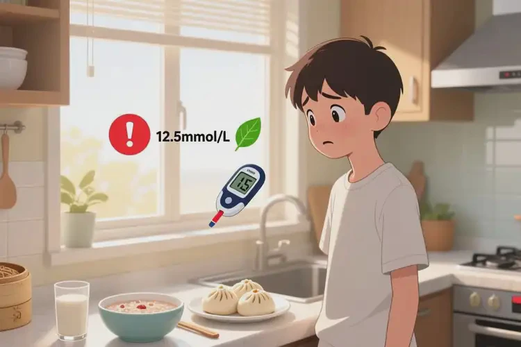 青少年早餐血糖12(图1)