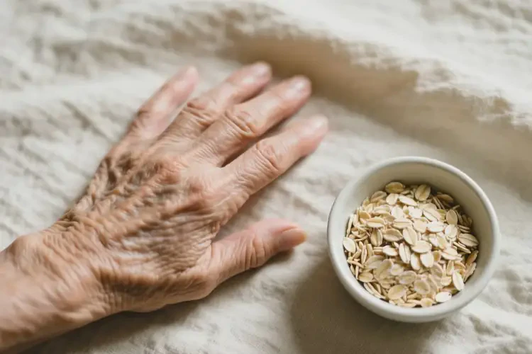 老年人手上經(jīng)常起濕疹可以徹底自愈嗎(圖1)