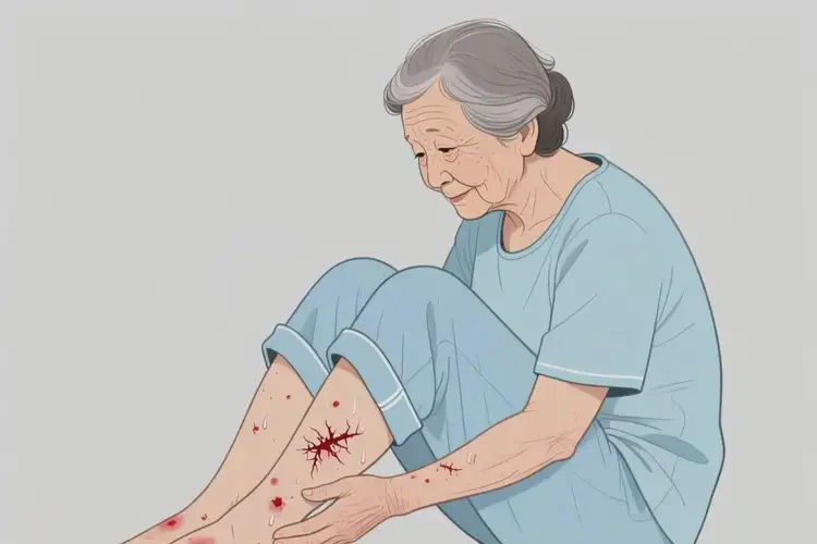 老年人小腿起濕疹不管它會(huì)自己自愈嗎(圖3)