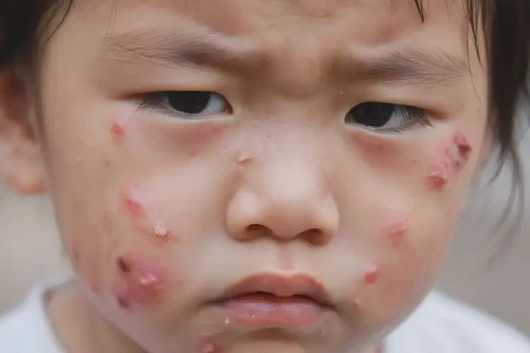 小兒臉上長濕疹能夠徹底治愈嗎(圖4)
