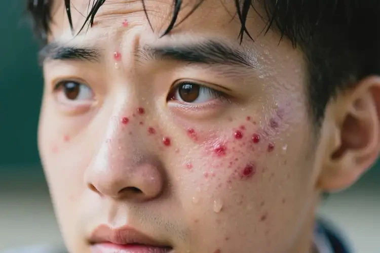 大學(xué)生臉上有濕疹不管它會(huì)自己好嗎(圖3)