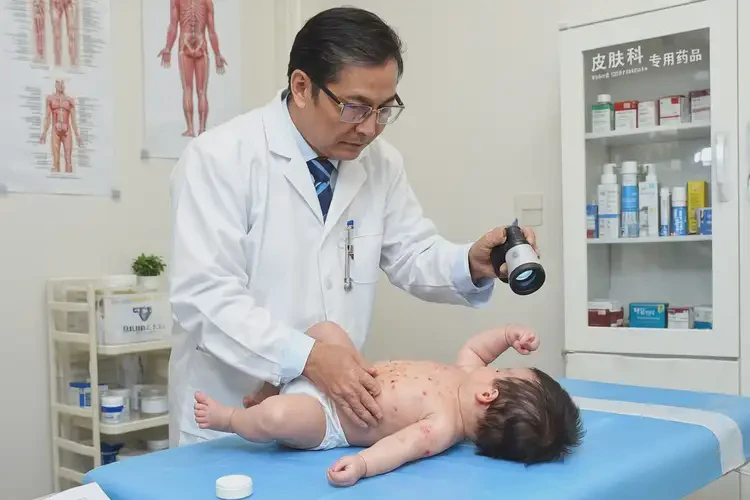 寶寶屁股起濕疹不管它會自己自愈嗎(圖1)