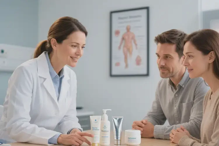 新生兒大腿容易起濕疹不管它會(huì)自己好嗎(圖3)