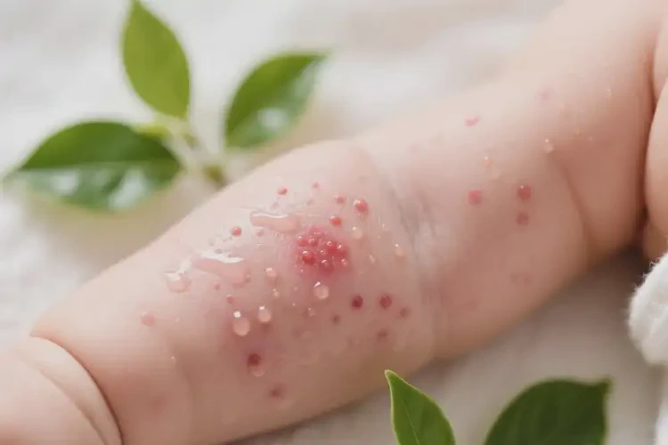 嬰兒手臂上容易長濕疹可以徹底自愈嗎(圖2)