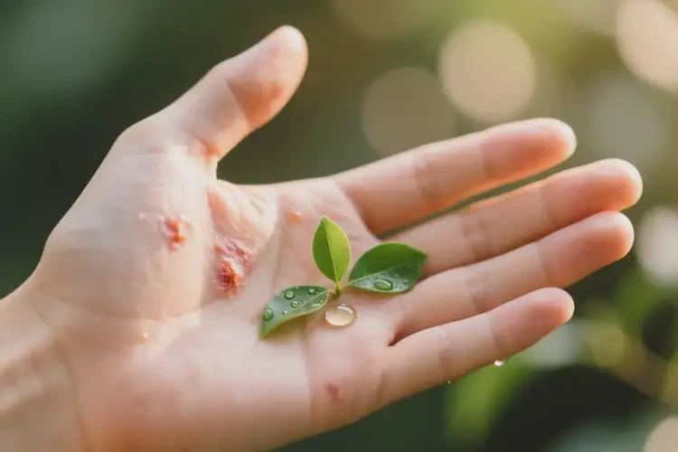 男生身上容易起濕疹不管它會(huì)自己痊愈嗎(圖3)