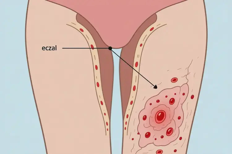 女性大腿容易長濕疹不管它會自己好嗎(圖2)