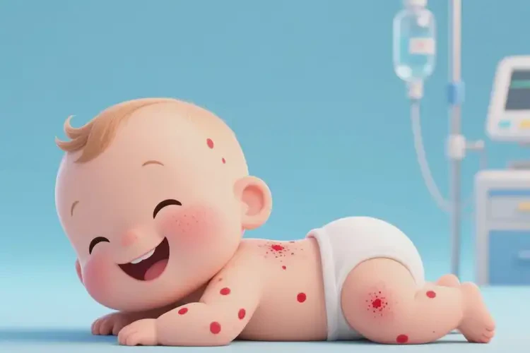 嬰幼兒全身偶爾起濕疹不管它會(huì)自己自愈嗎(圖2)