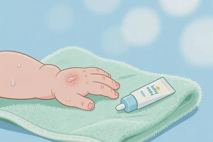 嬰幼兒手上經(jīng)常起濕疹不管它會(huì)自己痊愈嗎(圖3)