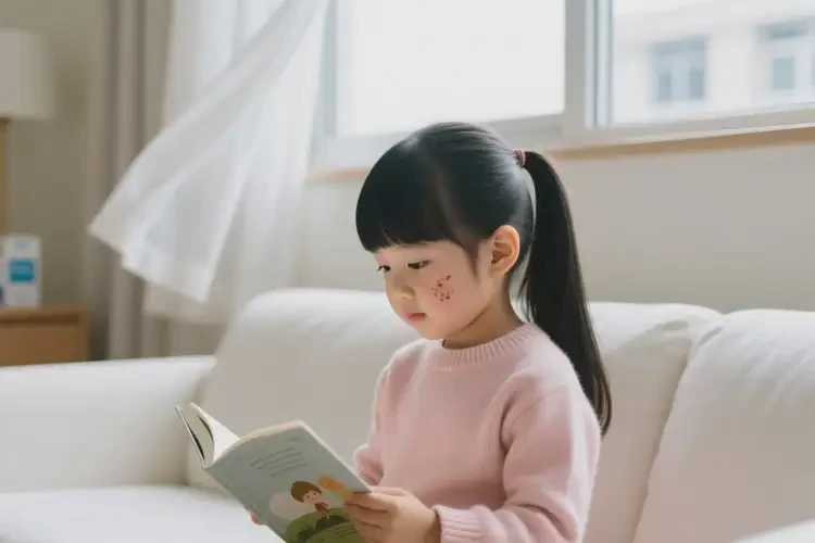 小學(xué)生臉上經(jīng)常起濕疹可不可以徹底自愈(圖1)