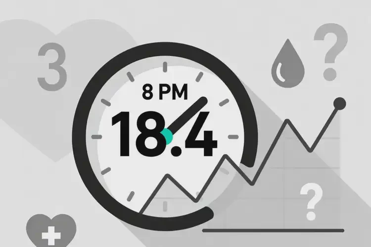 中老年人晚上血糖18(圖1)