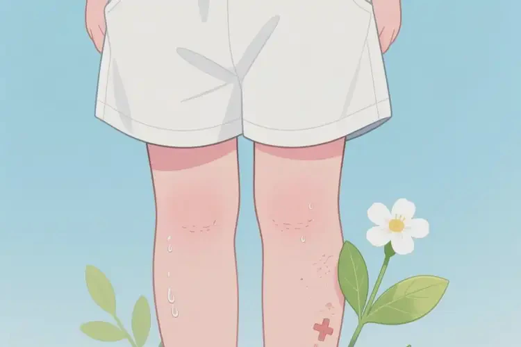 儿童小腿容易长湿疹不管它会自己自愈吗(图3)