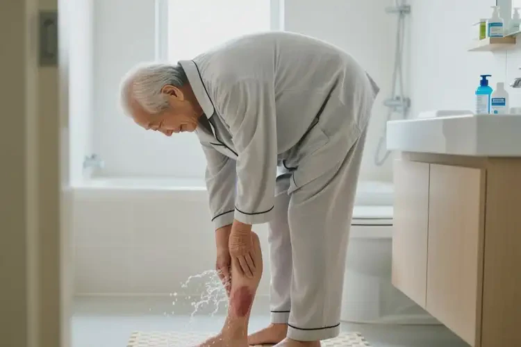 高齡老人小腿上長(zhǎng)濕疹可不可以徹底自愈(圖1)