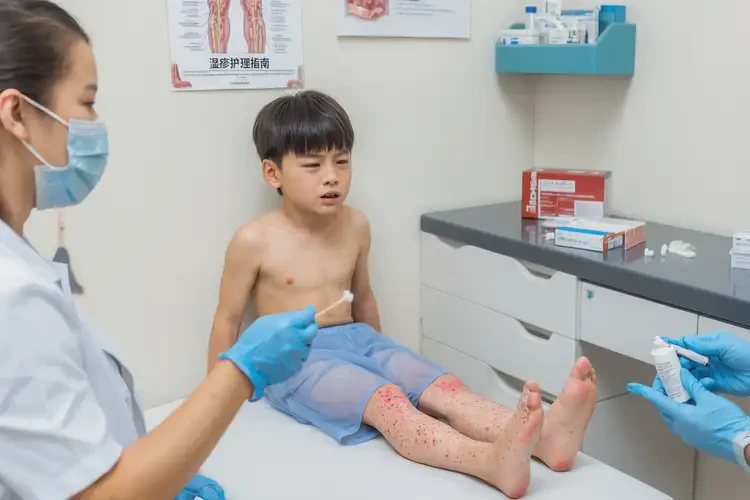 孩子大腿經(jīng)常起濕疹可不可以徹底自愈(圖2)