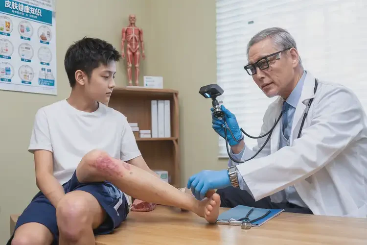 青少年小腿上经常长湿疹能靠自己自愈吗(图2)