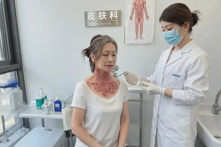 女生脖子上長濕疹可不可以徹底自愈(圖3)