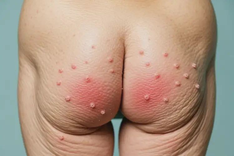 老年人屁股上容易长湿疹能够彻底治愈吗(图1)