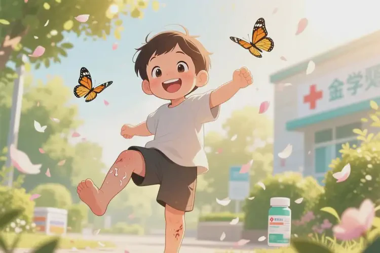 孩子大腿出濕疹能靠自己自愈嗎(圖1)