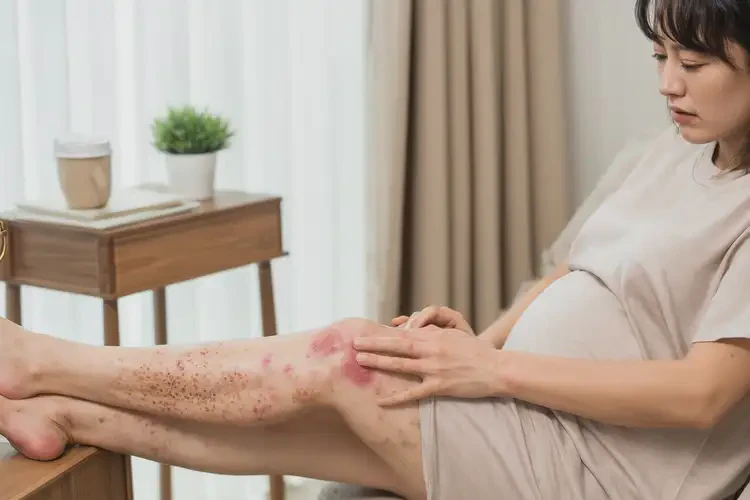 孕婦小腿容易起濕疹可以自愈嗎(圖3)