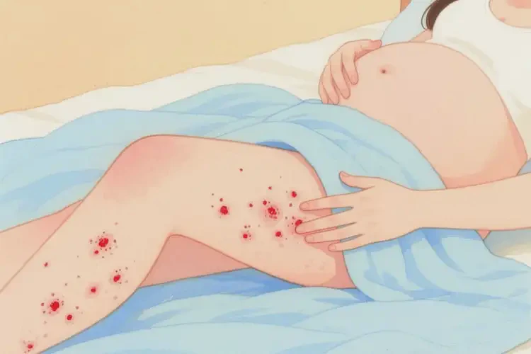 孕婦大腿上容易起濕疹不管它會自己自愈嗎(圖3)