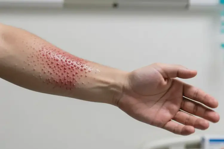 男生手臂起濕疹不管它會自己好嗎(圖4)