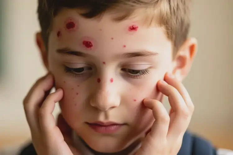 中學生面部容易長濕疹不管它會自己好嗎(圖3)